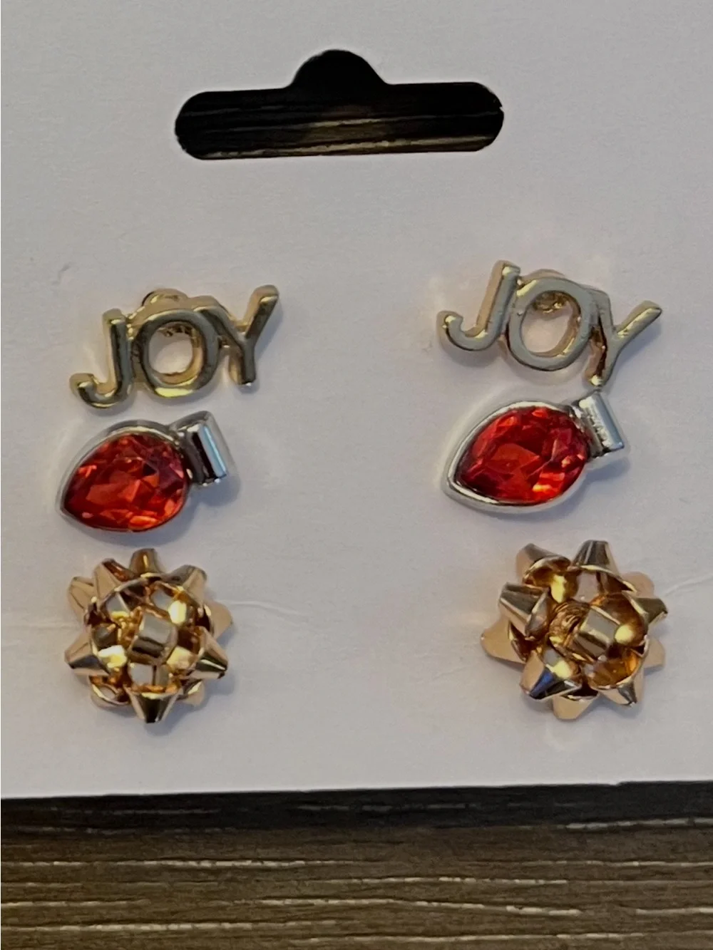 Christmas in July!- 3 Sets of Bejeweled Christmas Earrings